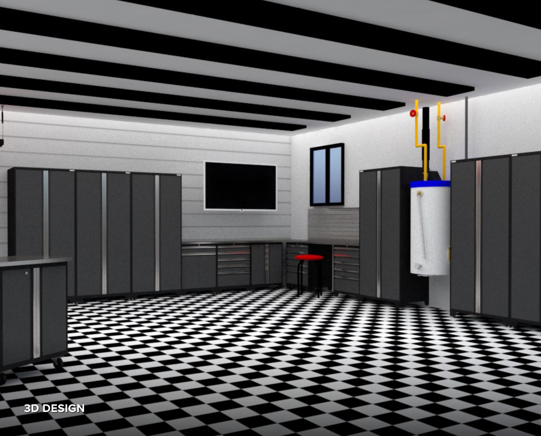 A jeep viewing a large herd of wildebeest on the Serengeti plain